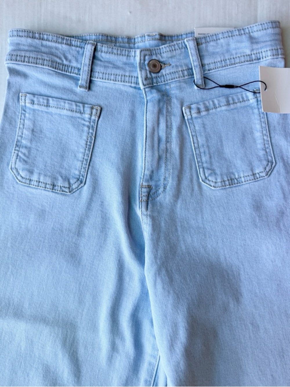 Zara Girl New Marine Fit Wide Leg Jeans in Light Blue wash
NWT - Picture 3 of 16